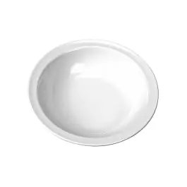 Assiette - 0,175 KG - Ø20,5 CM - Mélamine - Blanc - 0,6 Litre - WACA - 937926