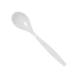 Cuillère à café - 0.1 KG - 13.5 CM - Styrène-Acrylonitrile (San) - Blanc - WACA - 937141