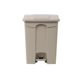 Poubelle à pédale - 65 Litres - H 67 x 49,5 x 40 CM - Polypropylène - Jantex - GH638