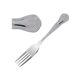 Fourchette de table - 12 pièces - 20,5 CM - inox - Olympia - D683