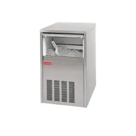 Machine à glaçons - 28kg/24h - H 67 x 40 x 46 CM - 230 V - Inox - Gastro M - CT694