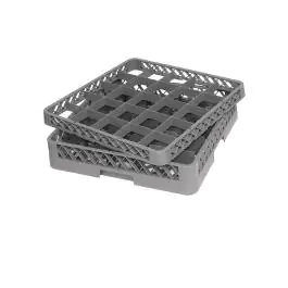 Panier lave-vaisselle bord supérieur - 25 compartiments - H 4,5 x 50 x 50 CM - Vogue - F617