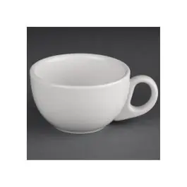 Tasse à cappuccino - 22,8 CL - 24 pièces - Ø 10 x H 6 x 12,6 x 9,7 CM - Porcelaine - Olympia - CC201