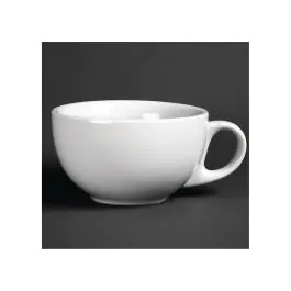 Tasse à cappuccino - 28,5 CL - 12 pièces - H 6,4 x 14,2 x 11 CM - Porcelaine - Olympia - GG870