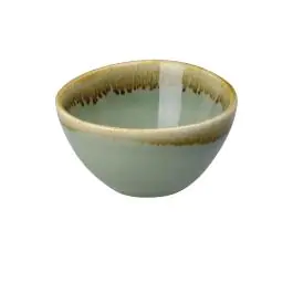 Plats à trempette - 5 CL - 12 pièces - Vert - Ø 7 x H 3,8 CM - Porcelaine - Olympia - CP959
