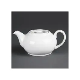 Théière - 42,6 CL - 4 pièces - H 7,5 x 16,9 x 11,4 CM - Porcelaine - Olympia - CB473