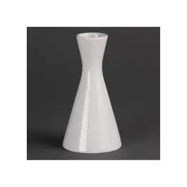 Vase - 6 pièces - Blanc - H 14 CM - Porcelaine - Olympia - CB701