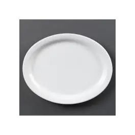 Plat de service - 6 pièces - H 1,9 x 25 x 19,8 CM - Porcelaine - Olympia - CB477