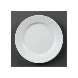 Assiette - 12 pièces - Ø 20 x H 2,1 CM - Porcelaine - Olympia - CB479