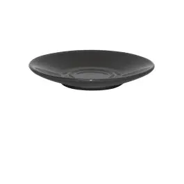 Tasse à expresso soucoupe - 12 pièces - Gris - Ø 11,7 x H 2 CM - Grès - Olympia - GK087