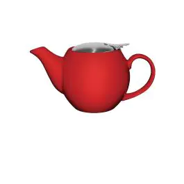 Théière - 51 CL - Rouge - Ø 11 x H 10,4 x 19,4 CM - Grès - Olympia - GM594