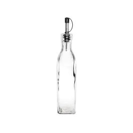 Bouteille d'huile - 25 CL - 6 pièces - H 26 x 5 x 5 CM - Verre - Olympia - GM253