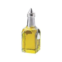 Bouteilles de vinaigre d'huile - 0,14 Litre - 12 pièces - Ø 5,3 x H 14,7 CM - Verre - Olympia - CE329
