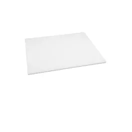 Planche à découper - LDPE - Blanc - H 1,2 x 22,9 x 30,5 CM - Polyéthylène basse densité - Hygiplas - GH795