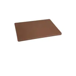 Planche à découper - LDPE - Marron - H 1,2 x 22,9 x 30,5 CM - Polyéthylène Basse Densité - Hygiplas - GH792
