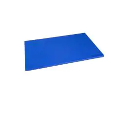 Planche à découper - LDPE - Bleu - H 1 x 45 x 30 CM - Polyéthylène Basse Densité - Hygiplas - J257
