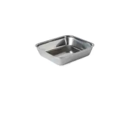 Bac à viande - H 5.5 x 24.4 x 21.6 CM - acier inoxydable - Gastro M - GN789