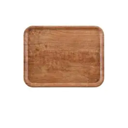 Plateau - Marron - H 1,4 x 43 x 33 CM - Stratifié - Cambro - DR584