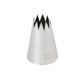 Douille - Dentelée - Ø 3,5 x H 4,5 x 23 CM - Inox - Schneider - GT122