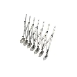 Jan Hagelsnijder - 7 roues - Ø 5,5 x H 8 x 12 CM - Inox - Schneider - GT136