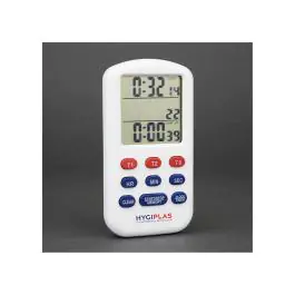 Minuteur de cuisine - H 9 x 7 x 1,4 CM - Hygiplas - CF915