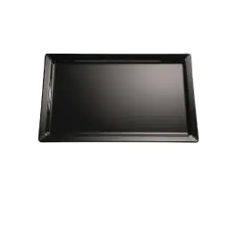 Plat - 1/2 GN - Noir - H 3 x 32,5 x 26,5 CM - Mélamine - APS - GF123