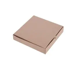 Boîtes à pizza - Compostable - 100 pièces - H 4,5 x 23,7 x 23,7 CM - Carton - Fiesta Green - DC723