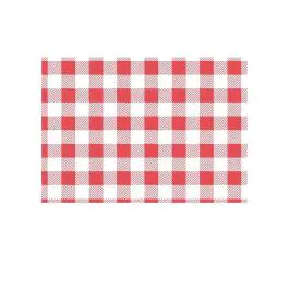 Papier sulfurisé - 200 pièces - Rouge - H 25 x 25 x 25 CM - CL657