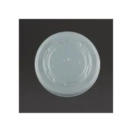 Deksel wegwerp bakje - 500 stuks - Ø 11.5 x H 1 CM - Cpla - Vegware - GF048