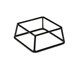 Présentoir Buffet - Bas - Argent - H 8 x 18 x 18 CM - Métal - APS - GF186