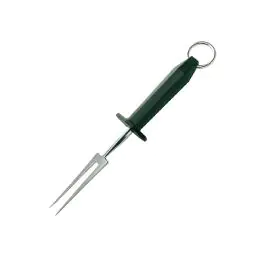 Fourchette à viande - Noir - H 0,6 x 2,9 x 29 CM - Inox - Hygiplas - C423