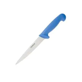 Couteau à fileter - Bleu - H 2,5 x 3,5 x 30 CM - Inox - Hygiplas - C853