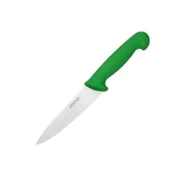 Couteau de Chef - Vert - H 3,3 x 3,5 x 29,5 CM - Inox - Hygiplas - C864