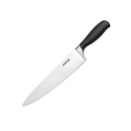 Couteau de Chef - Noir - H 5 x 3,4 x 38,5 CM - Acier Inoxydable - Vogue - GD752