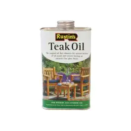 Huile de Teck - 1 Litre - H 25 x 11,5 x 6 CM - DL476