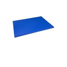 Planche à découper - LDPE - Bleu - H 2 x 60 x 45 CM - Polyéthylène basse densité - Hygiplas - HC872