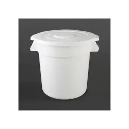 Conteneur de stockage - 76 Litre - Blanc - Ø 49,2 x H 58,4 CM - Polypropylène - Vogue - GG793