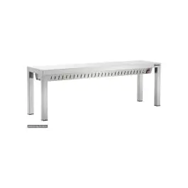 Etagere - Chauffante Infrarouge - 120 CM - 1 Niveau - 3 Radiateurs - Bartscher - 112122
