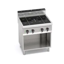 Table de cuisson - 4 places - Induction - Berto's - E7P4M/IND