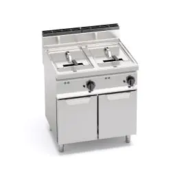 Friteuse de restauration - 2 x 18 litres - Electrique - Berto's - E7F18-8M