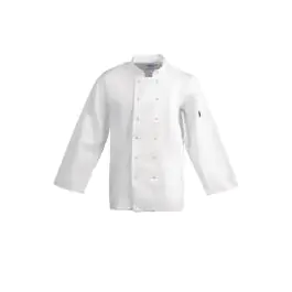 Veste de Chef - Unisexe - Blanc - Polyester/Coton - Vêtements de Chefs Blancs - A134