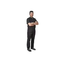 Veste de cuisine - Unisexe - Noir - Polyester/Coton - Chef Works Urban - B472