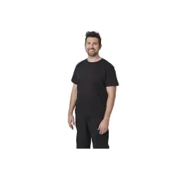T-shirt - Unisexe - Noir - Coton - A295