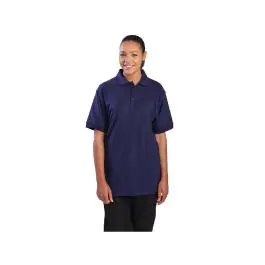 Polo - Unisexe - Bleu foncé - Polyester/Coton - A736