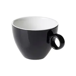 Tasse - 23 CL - 6 Pièces - Noir - Porcelaine de Maastricht - Bart Colour Cafe - 531401