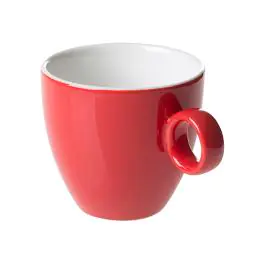 Tasse - 17 CL - 6 Pièces - Rouge - Porcelaine de Maastricht - Bart Colour Cafe - 531385