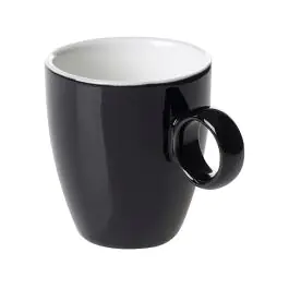 Tasse à espresso - 6,5 CL - 6 pièces - Noir - Porcelaine de Maastricht - Bart Colour Cafe - 531365