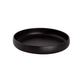 Assiette creuse - Ø21 CM - 6 Pièces - Noir - Porcelaine de Maastricht - Univers - 531342
