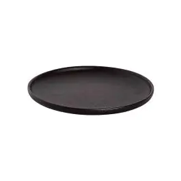Assiette - Ø19 CM - 6 Pièces - Noir - Porcelaine de Maastricht - Univers - 531341