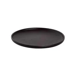 Assiette - Ø26 CM - 6 Pièces - Noir - Porcelaine de Maastricht - Univers - 531340